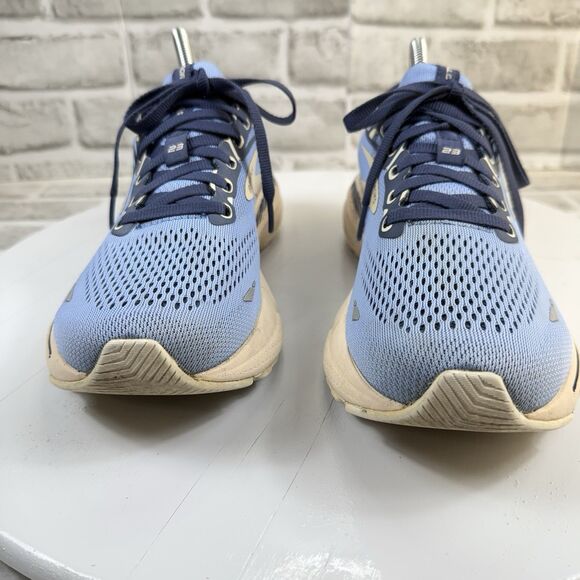 Brooks Adrenaline GTS 23 Women’s Size 9 Vista Blue Linen Running Walking Sneaker - Picture 2 of 11